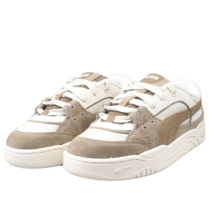 180 Corduroy „Brązowo-Biały”