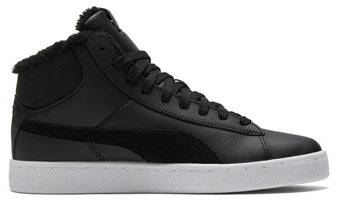 1948 Mid Lfur Mid-Top Polarowe Buty Casual Skate Unisex Czarne