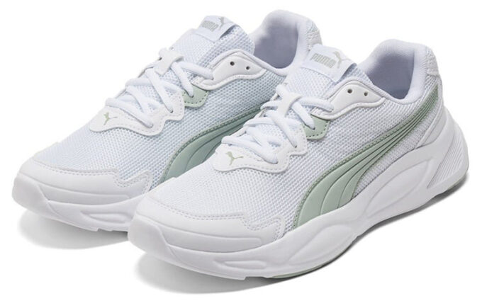 90s Runner Nu Wave „Biało-szaro-zielone”