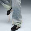 A$AP ROCKY x PUMA Męskie jeansy z monogramem laserowym A$AP ROCKY x PUMA Męskie jeansy z monogramem laserowym