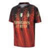 AC Milan 2022/2023 4. wyjazdowa koszulka mistrzowska, wersja stadionowa, „czerwona”