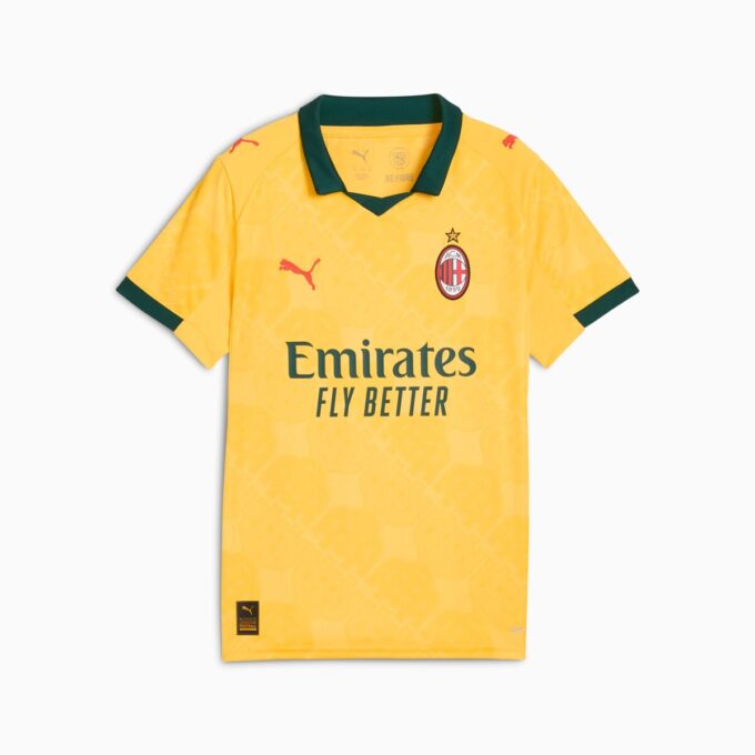 AC Milan 25/26 Trzecia replika koszulki piłkarskiej dla dużych dzieci
