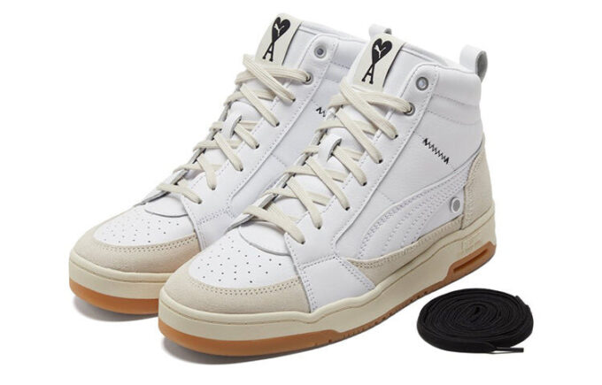 AMI x Slipstream Mid „Biały nieskazitelny”