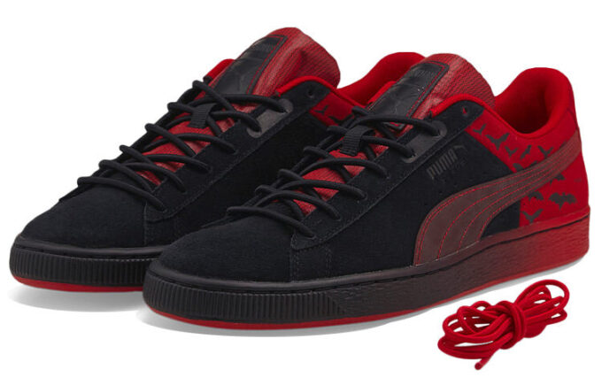 Batman x Suede Classic „Czarna wiśnia Barbados”