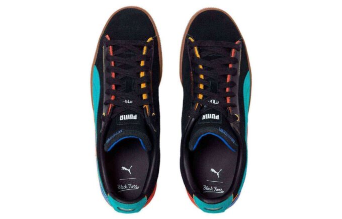 Black Fives x Suede Triplex „Black”