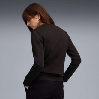 Bluza damska Essentials Metallic z okrągłym dekoltem