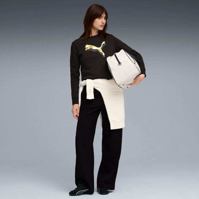 Bluza damska Essentials Metallic z okrągłym dekoltem Bluza damska Essentials Metallic z okrągłym dekoltem