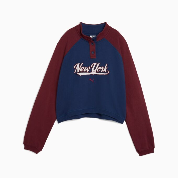 Bluza damska PUMA x NYC z okrągłym dekoltem Bluza damska PUMA x NYC z okrągłym dekoltem