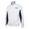Bluza dresowa z logo na rękawie „Biało-czarna”