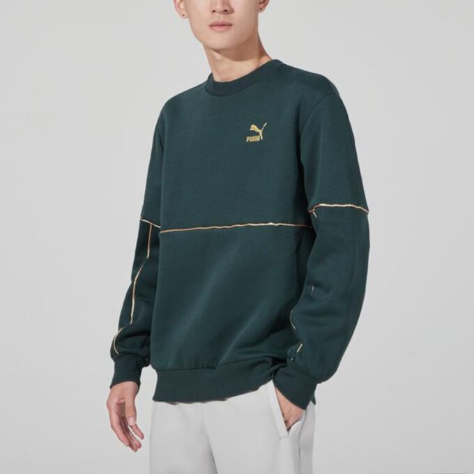 Bluza LUXE Crew w kolorze zielonym