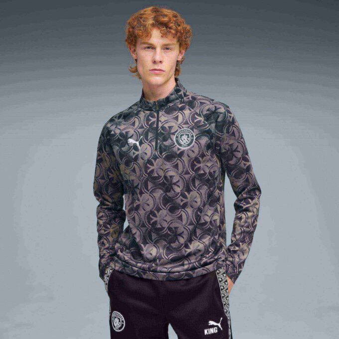 Bluza męska Manchester City z zamkiem 1/4 Bluza męska Manchester City z zamkiem 1/4