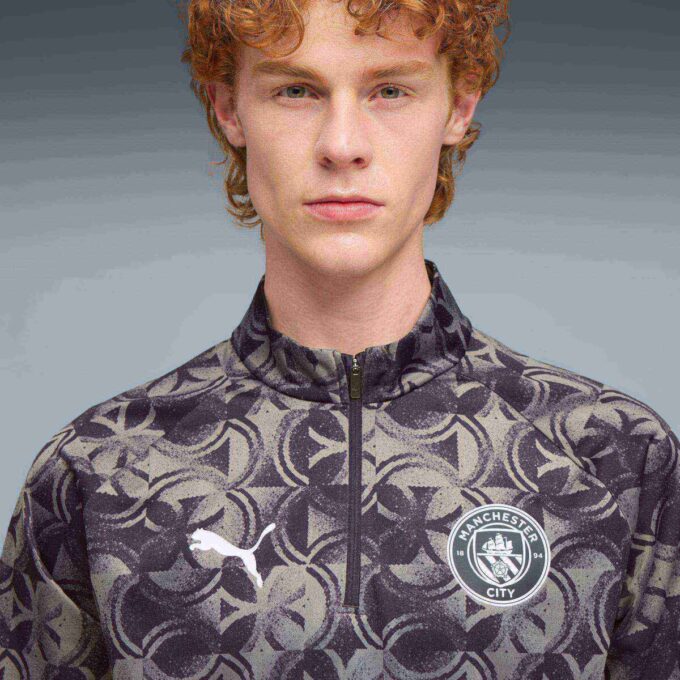 Bluza męska Manchester City z zamkiem 1/4 Bluza męska Manchester City z zamkiem 1/4