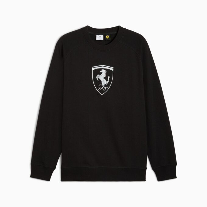 Bluza męska Scuderia Ferrari Motorsport z okrągłym dekoltem