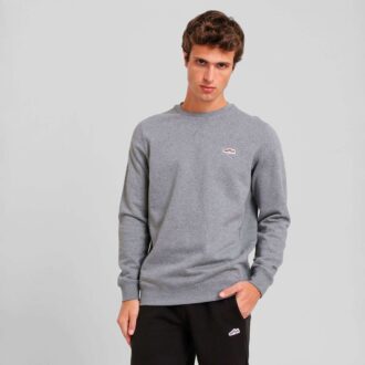 Bluza męska z okrągłym dekoltem i zamszem „Gardeless Essentials”