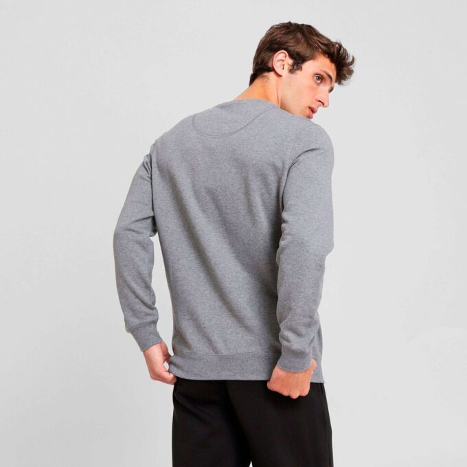 Bluza męska z okrągłym dekoltem i zamszem „Gardeless Essentials”