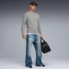Bluza męska z okrągłym dekoltem i zamszem „Gardeless Essentials”