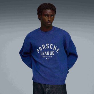 Bluza męska z okrągłym dekoltem Porsche Legacy