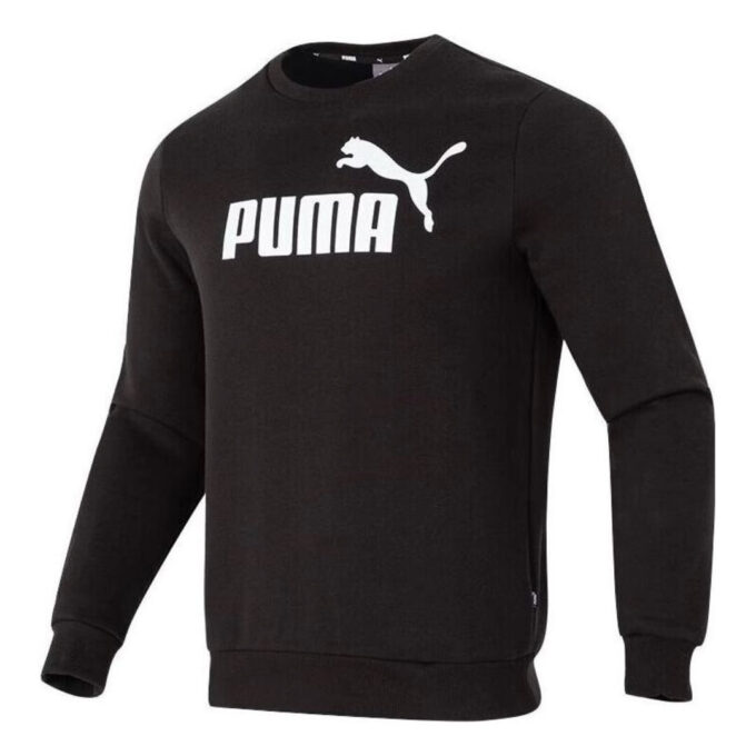 Bluza polarowa z nadrukiem w litery „Czarno-biały”