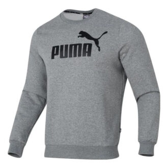 Bluza polarowa z nadrukiem w litery „Szaro-Czarna”