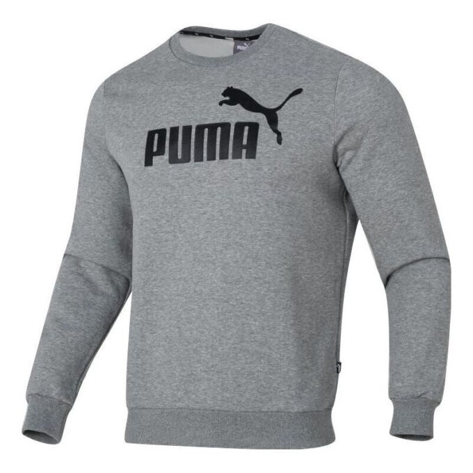 Bluza polarowa z nadrukiem w litery „Szaro-Czarna”