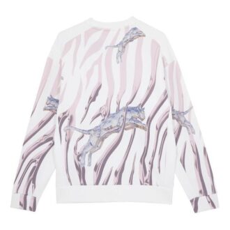 Bluza PUMA x SORAYAMA „Biało-różowo-srebrna”