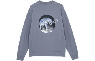 Bluza PUMA x SORAYAMA Elephant w kolorze szarym