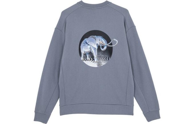 Bluza PUMA x SORAYAMA Elephant w kolorze szarym