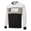 Bluza retro o regularnym kroju „Czarno-biało-szara”