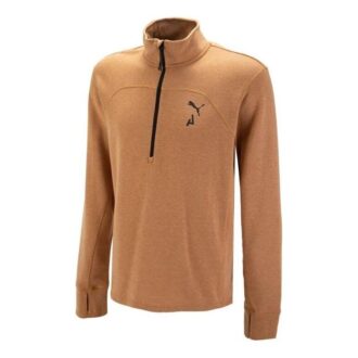 Bluza Seasons Half Zip w kolorze brązowym