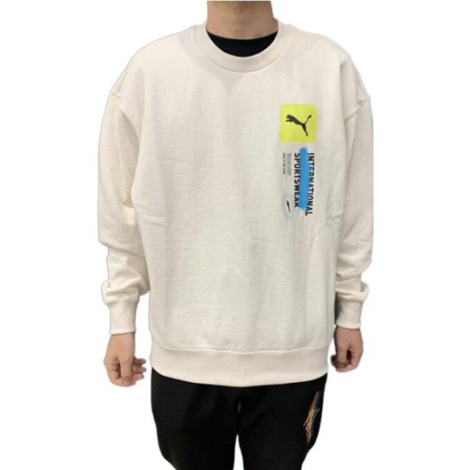 Bluza sportowa Logo International Sportswear w kolorze białym