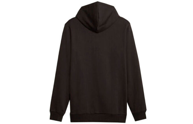 Bluza sportowa z kapturem Luxe Crew z haftowanym logo w kolorze czarnym