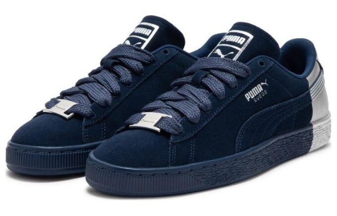 Bluza taneczna Suede „Navy Silver”