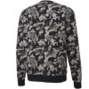 Bluza z długim rękawem i okrągłym dekoltem w kolorze „Black Camo”