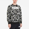 Bluza z długim rękawem i okrągłym dekoltem w kolorze „Black Camo”