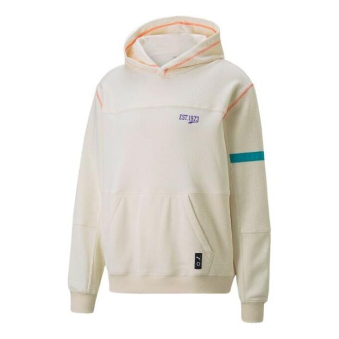 Bluza z kapturem All Decade w kolorze beżowym