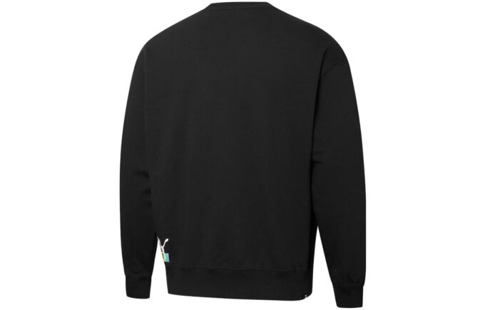 Bluza z kapturem Brand Love Multiplacement Crew w kolorze czarnym