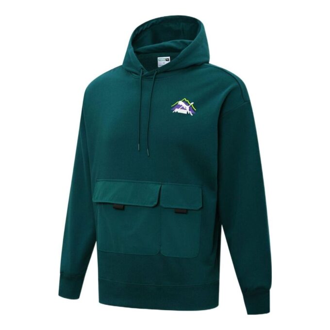Bluza z kapturem Camping Sportswear Mountain „Zielona”