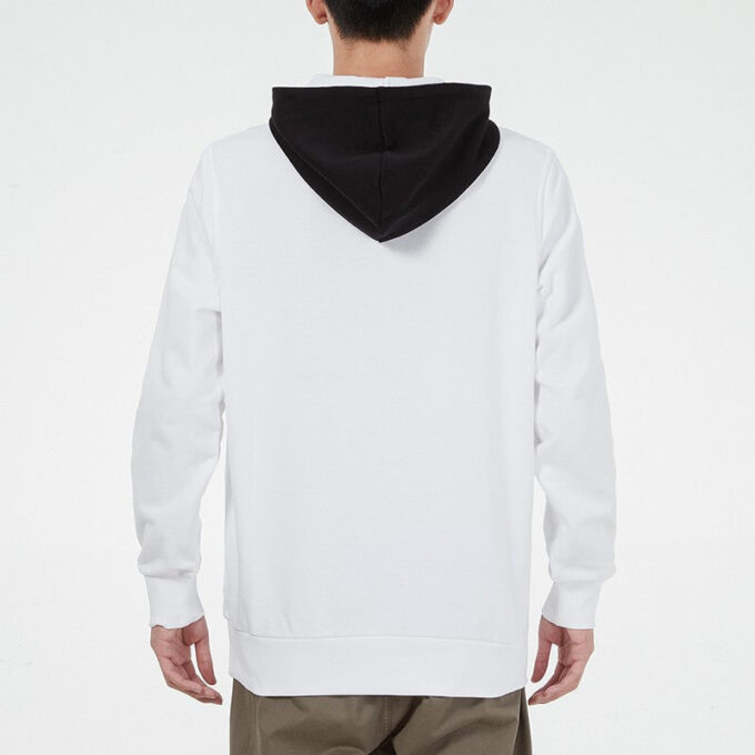 Bluza z kapturem CLSX ColBlock w kolorze białym