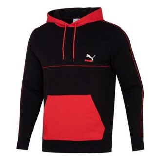 Bluza z kapturem CLSX ColBlock w kolorze czarnym