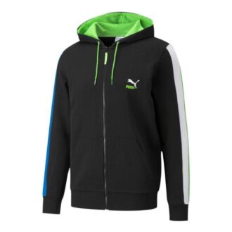 Bluza z kapturem CLSX ColBlock w kolorze czarnym