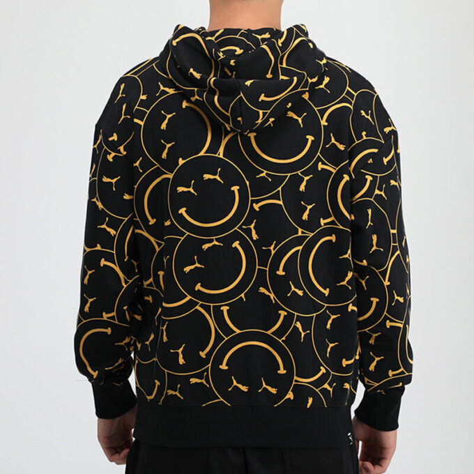 Bluza z kapturem Club AOP Printed TR „Czarna”
