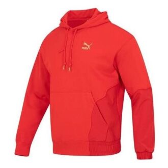 Bluza z kapturem CNY Bz Zaozhi „Czerwona”
