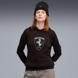 Bluza z kapturem damska Scuderia Ferrari z polaru Motorsport
