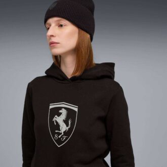 Bluza z kapturem damska Scuderia Ferrari z polaru Motorsport