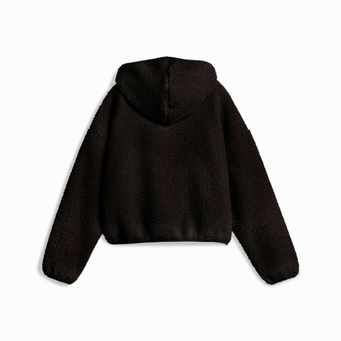 Bluza z kapturem damska z polaru Wardrobe Essentials
