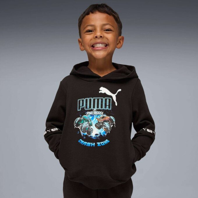 Bluza z kapturem dla dzieci PUMA x HOT WHEELS™ MONSTER TRUCKS