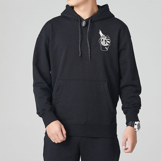 Bluza z kapturem Downtown Graphic w kolorze czarnym