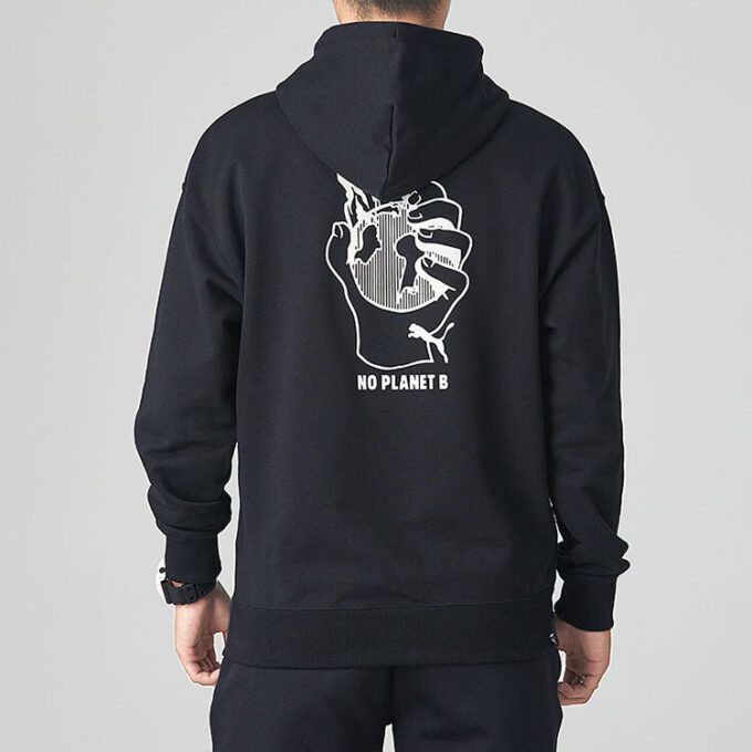 Bluza z kapturem Downtown Graphic w kolorze czarnym