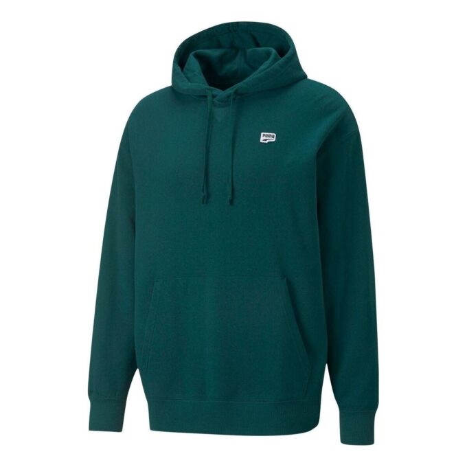 Bluza z kapturem Downtown „Zielona”