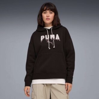Bluza z kapturem Essentials Double Up damska